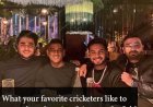 What your favorite cricketers like to eat, so does the rain of sixes on the field