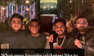 What your favorite cricketers like to eat, so does the rain of sixes on the field