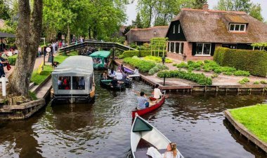 સુંદર: આ ગામમાં કોઈ રસ્તા નથી, પરંતુ ફક્ત નહેરો છે