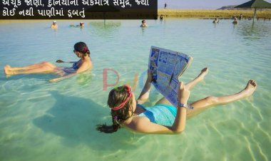અચૂક  જાણો, વિશ્વનો એકમાત્ર સમુદ્ર જ્યાં કોઈ ડૂબી જાય છે