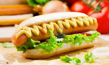 બનાવો ટેસ્ટી સેઝવાન ફ્રાઈઝ વિથ હોટ ડોગ સેન્ડવીચ