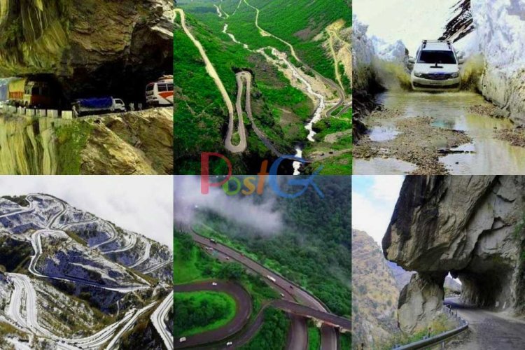 ये हैं भारत के पांच सबसे बड़े खतरनक रास्ता, यहां से गुजरे तो कांप जाएगा आपका दिल, देखें तस्वीरें