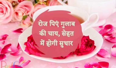 रोज पिएं गुलाब की चाय, सेहत में होगी सुधार