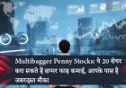 Multibagger Penny Stocks: ये 20 शेयर करा सकते हैं छप्पर फाड़ कमाई, आपके पास है जबरदस्त मौका