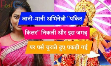 जानी-मानी अभिनेत्री "पॉकेट किलर" निकली और इस जगह पर पर्स चुराते हुए पकड़ी गई