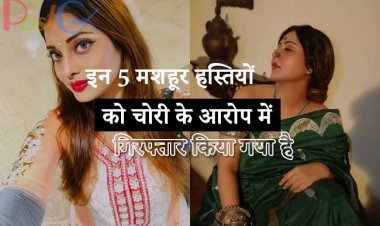 इन 5 मशहूर हस्तियों को चोरी के आरोप में गिरफ्तार किया गया है, इनमें से एक ने अपने सारे कपड़े उतार दिए और फिर...